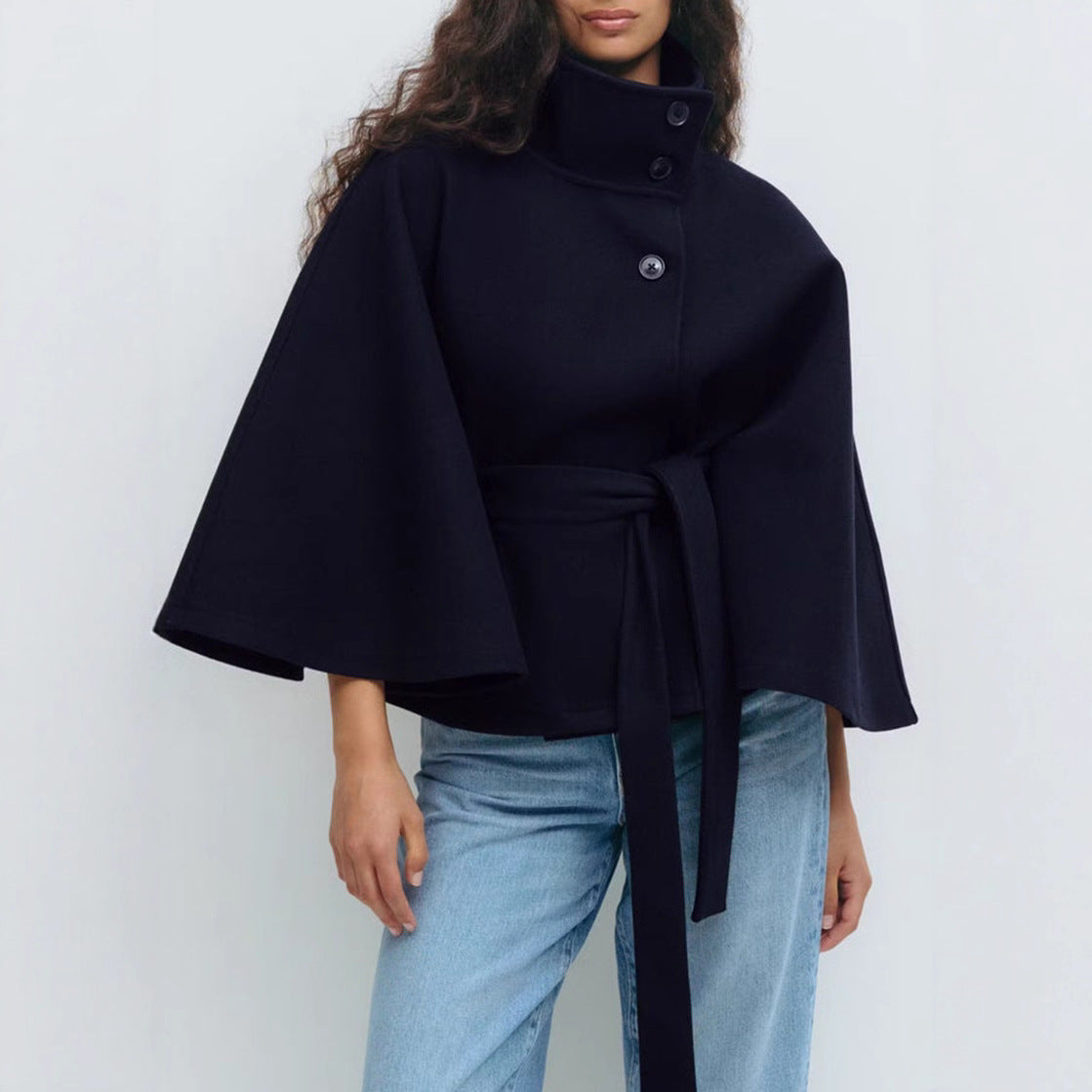 Manteau Trench Élégant pour Femme avec Ceinture