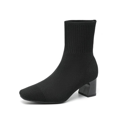 Bottes Modernes Chaussettes à Talon