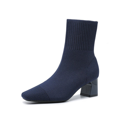 Bottes Modernes Chaussettes à Talon