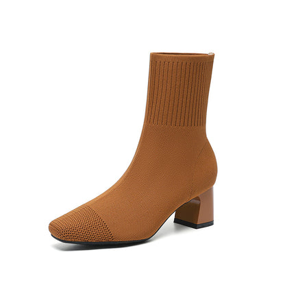 Bottes Modernes Chaussettes à Talon